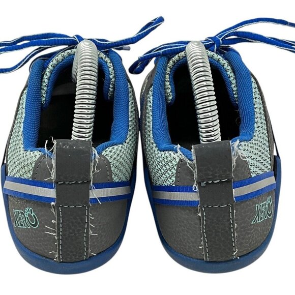 Xero Ipari Prio Size 7 Blue Gre Zero Drop Barefoot Athletic Running Tennis Shoes - Picture 6 of 13